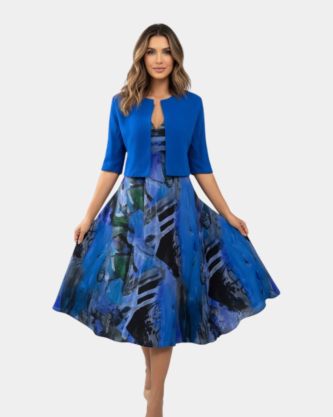 Stacy Printed Dress