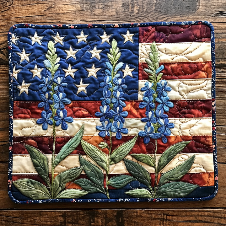 Bluebonnet Dreams Quilted Place Mat