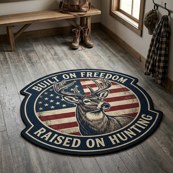 Boundless Liberty Custom Shape Area Rug