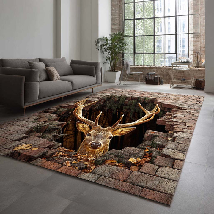 Deer Area Rug