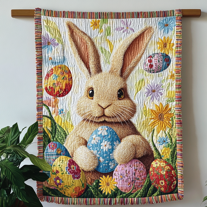 Bunny Love Woven Sofa Blanket