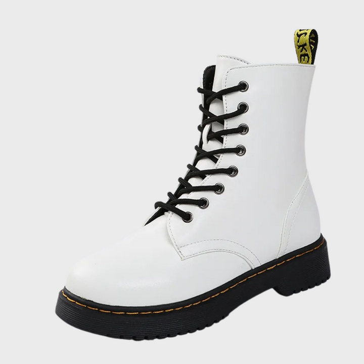 Zipped Combat Boots