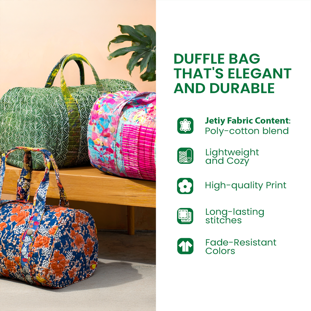 Bloom Van Quilted Duffle Bag