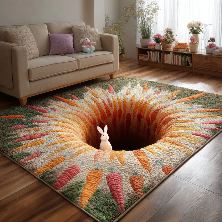 Carrot Garden Wonderland Area Rug