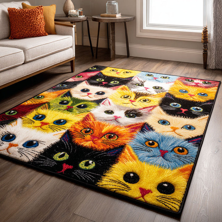 Cat Daydream Area Rug