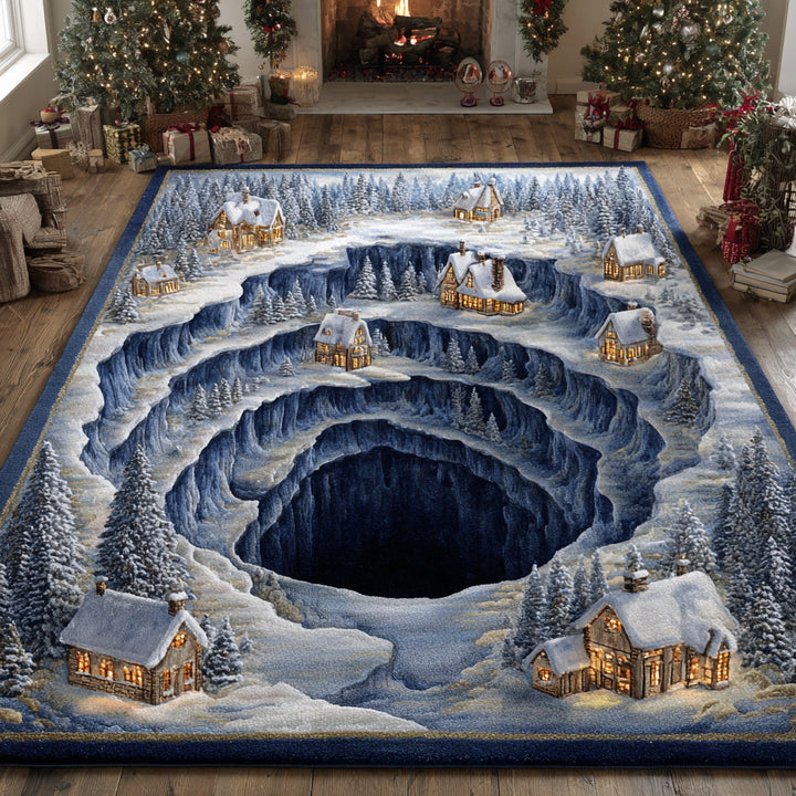 Cavern Christmas Village Area Rug
