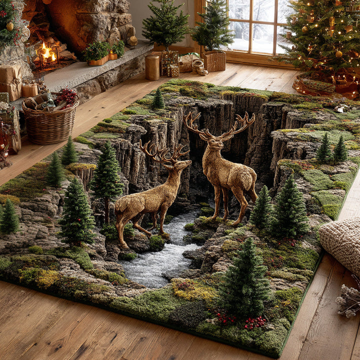 Cedar Deer Area Rug
