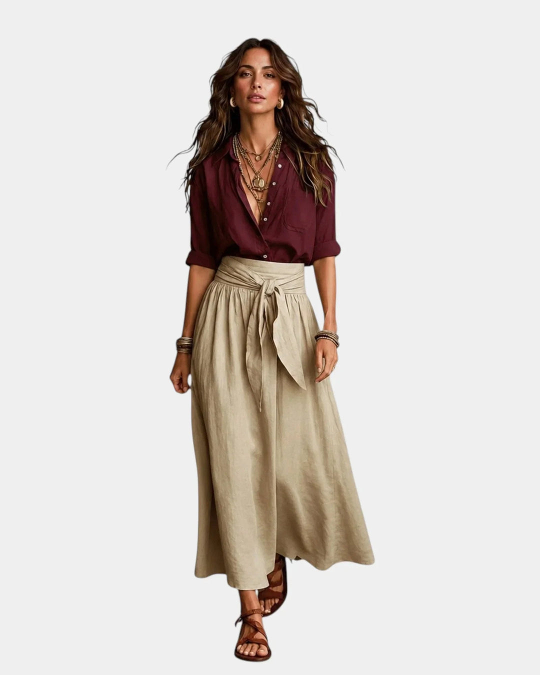 Daphné Midi Skirt
