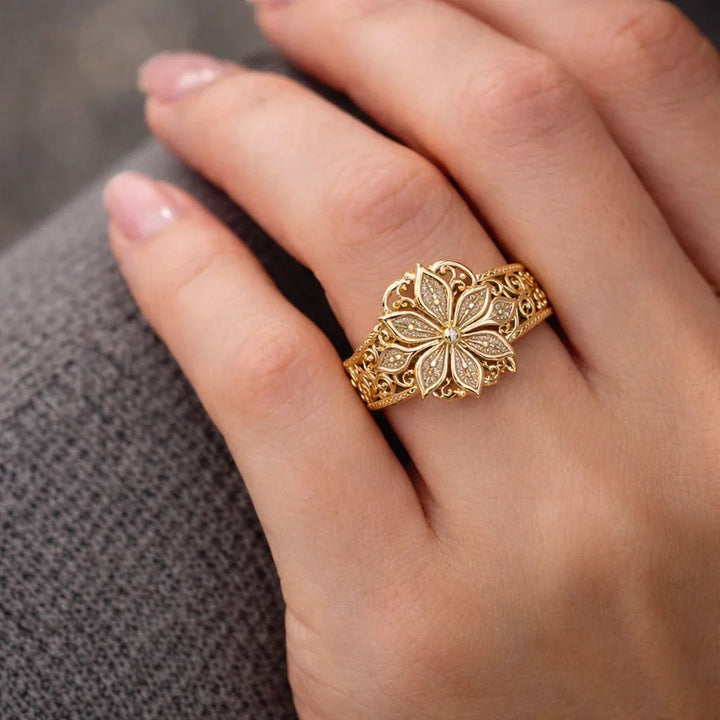 Jeanne Crystal Ring