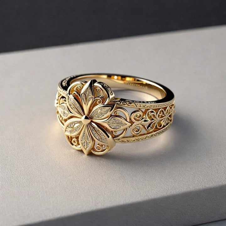 Jeanne Crystal Ring