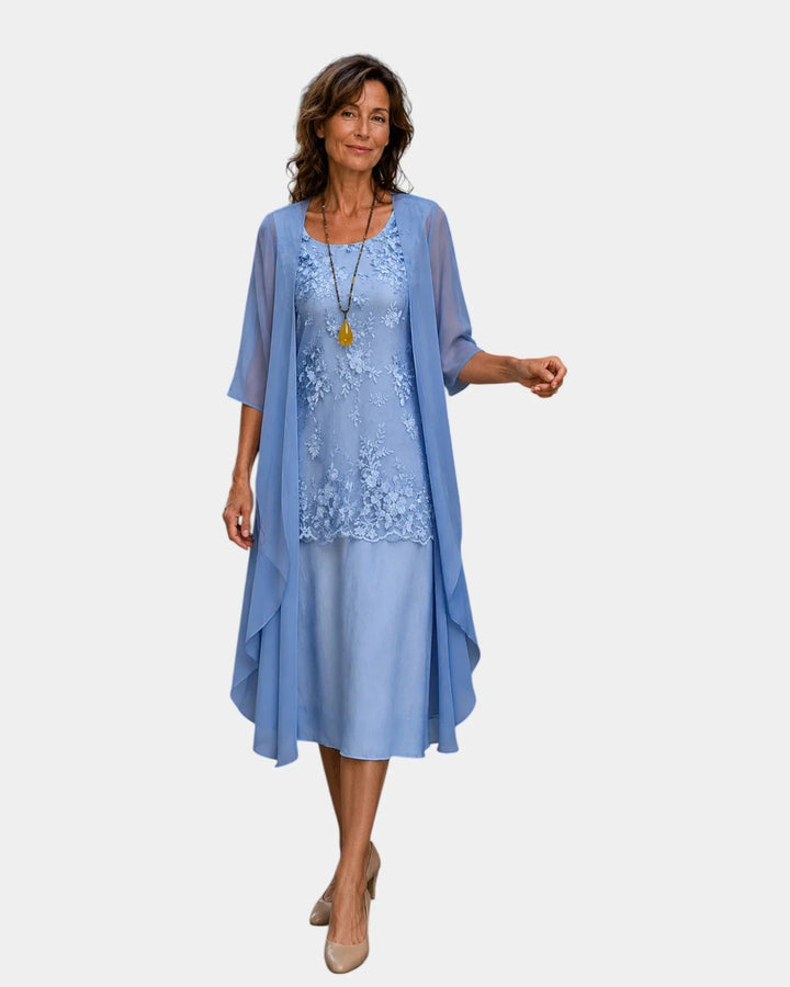 Mahélia Chiffon Dress