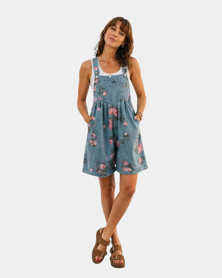 Taniah Floral Overalls