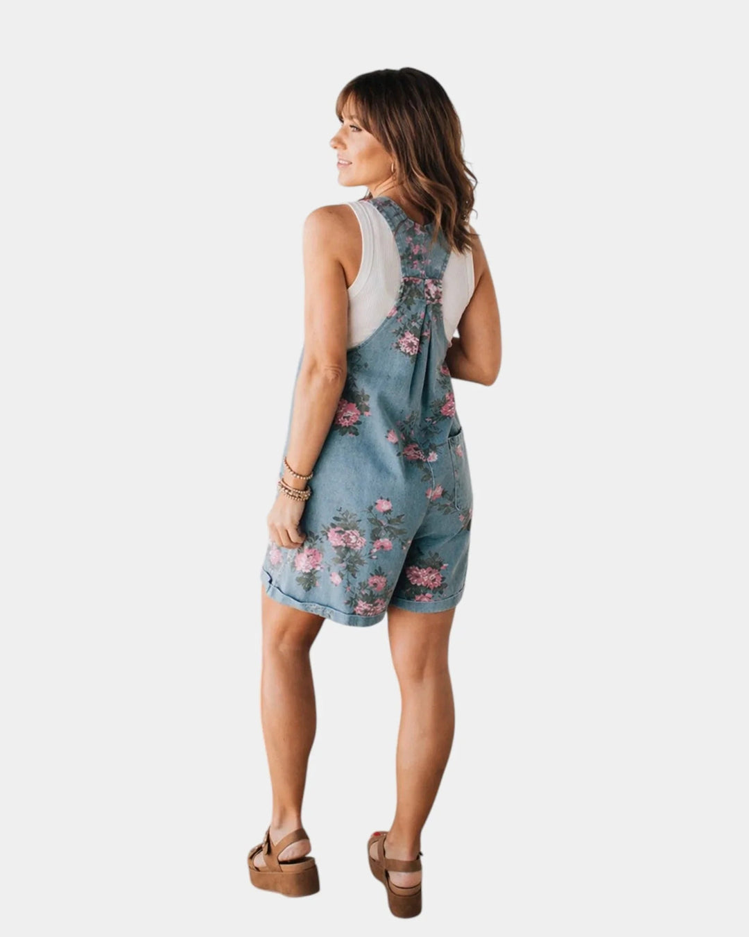 Taniah Floral Overalls