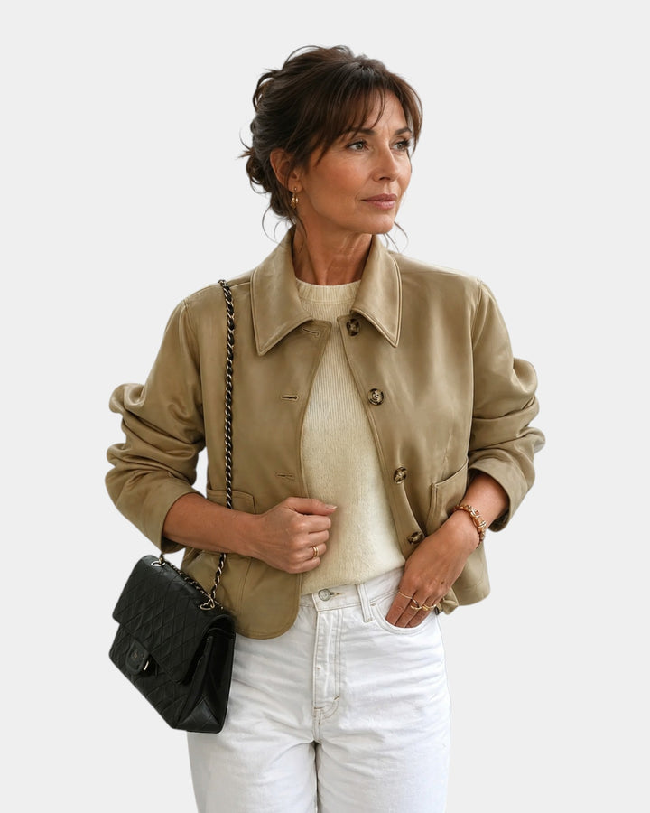Ysalie Suede Jacket