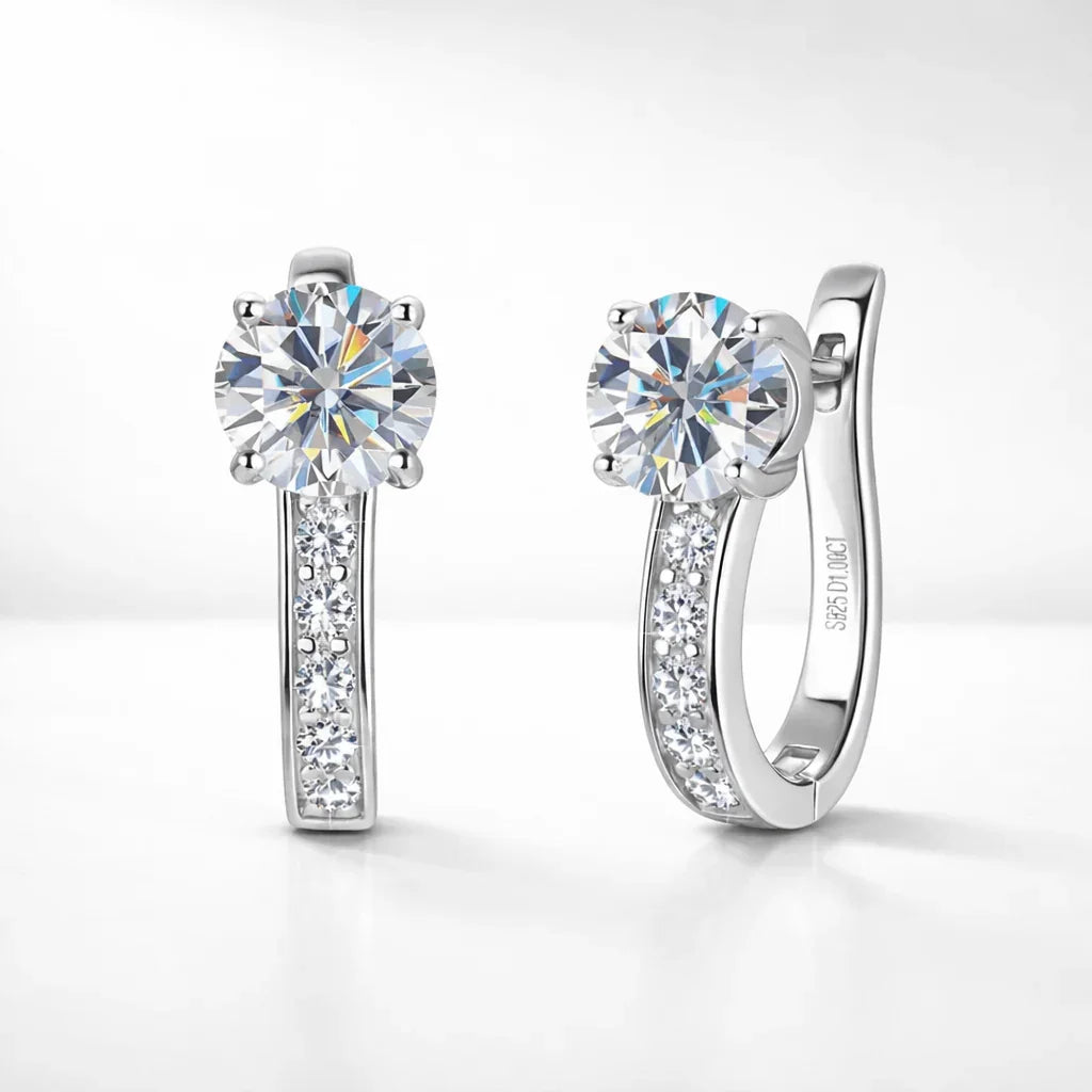 Louise Moissanite Earrings