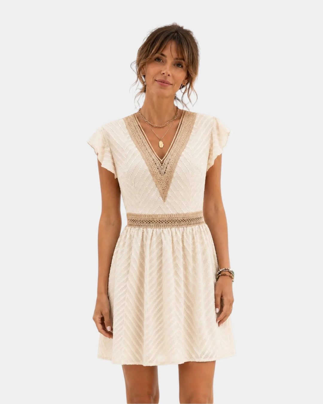 Hava V-Neck Dress