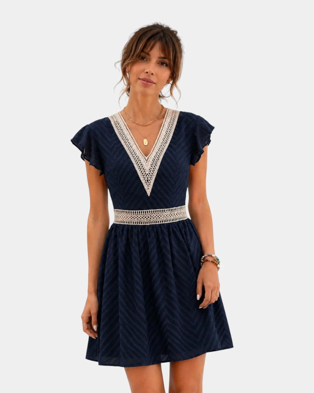 Hava V-Neck Dress