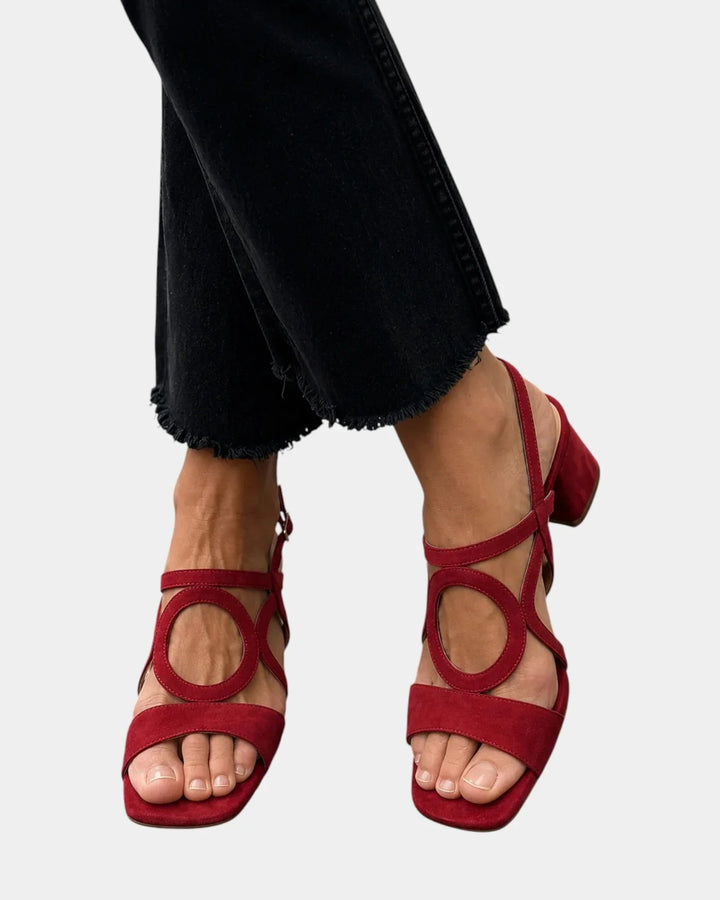 Guillelmine Square-Toe Sandals