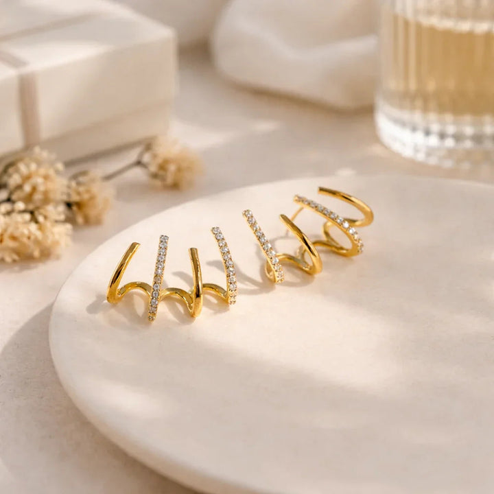 Yasmin Crystal Earrings