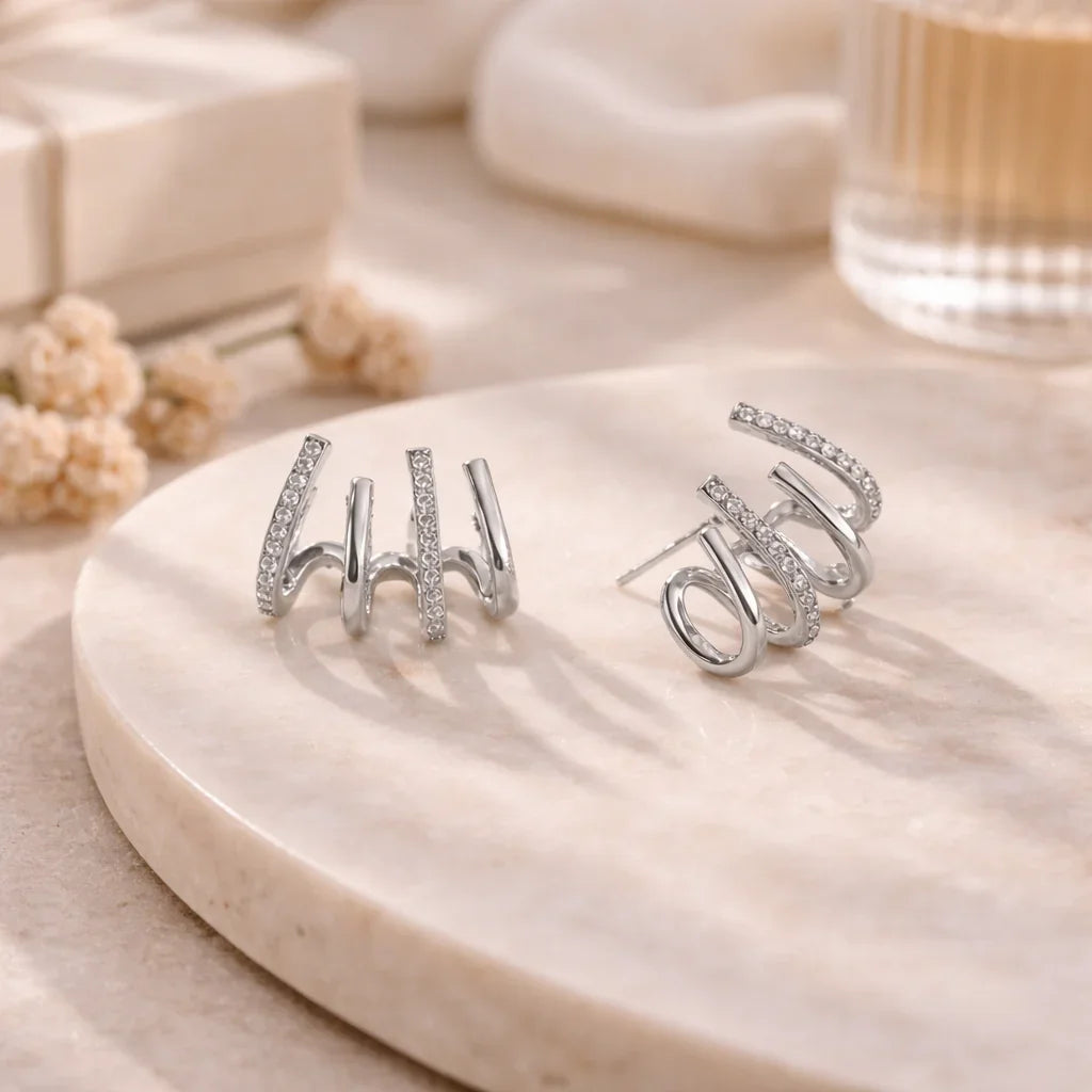 Yasmin Crystal Earrings