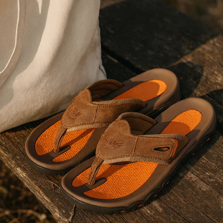 Naël Leather Sandals