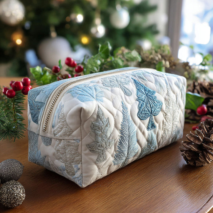 Cheerful Eve Quilted Makeup Bag