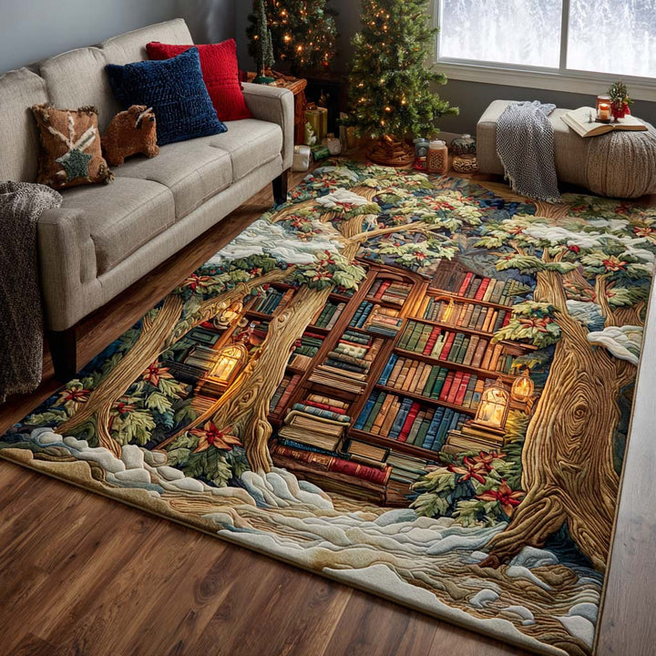 Christmas Chapters Area Rug