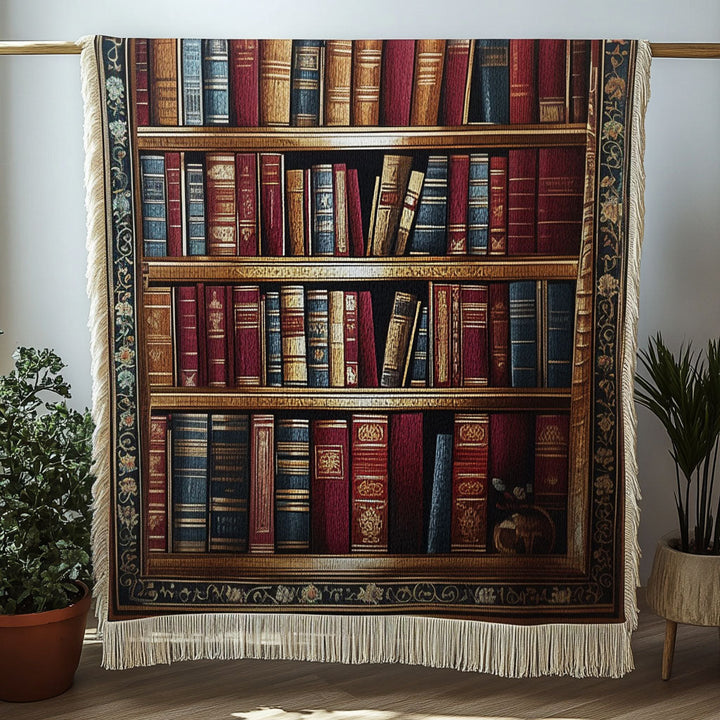 Classic Leatherbound Collection Woven Sofa Blanket