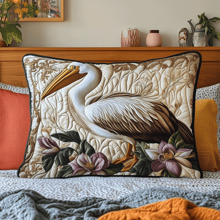 Coastal Elegance Quilted Bedding Pillow Case