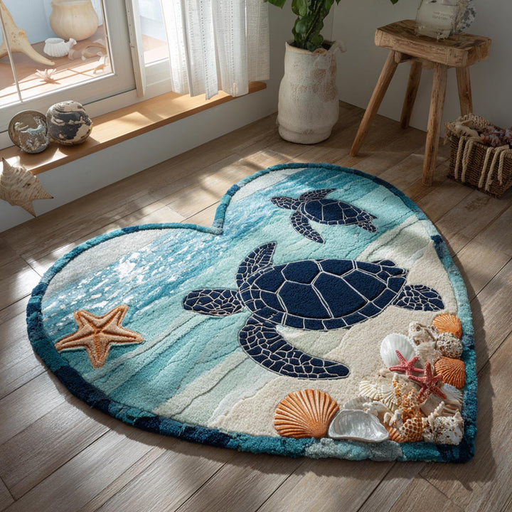 Coastal Bliss Custom Shape Area Rug