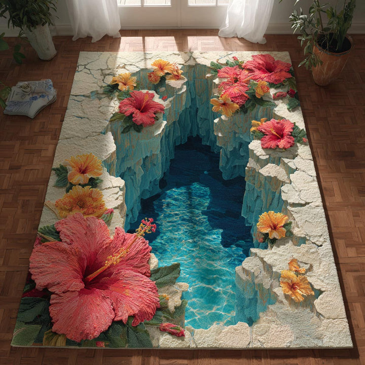 Coastal Bloom Area Rug