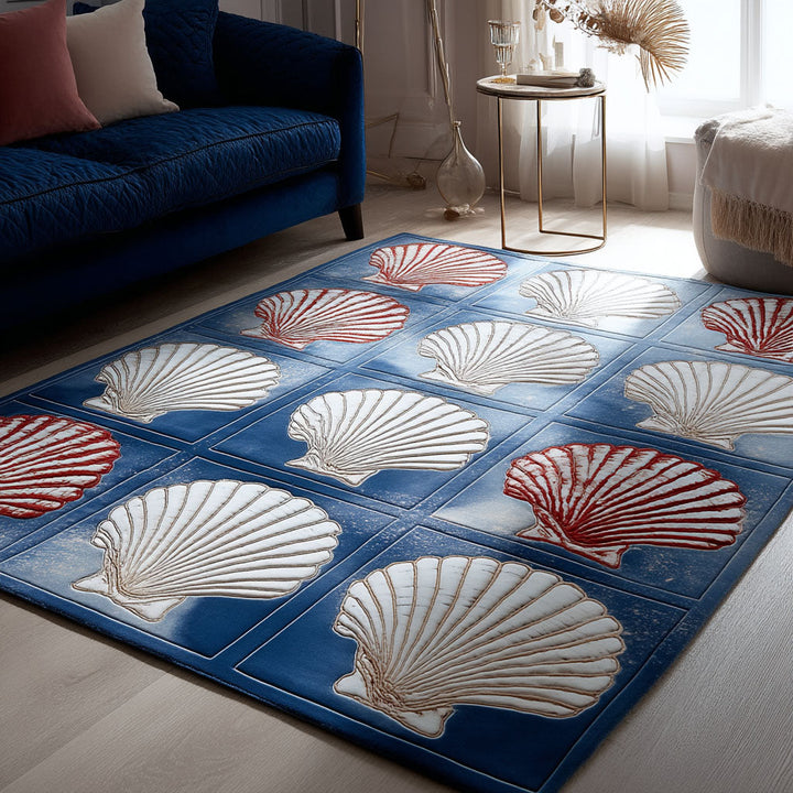 Coastal Shells Area Rug