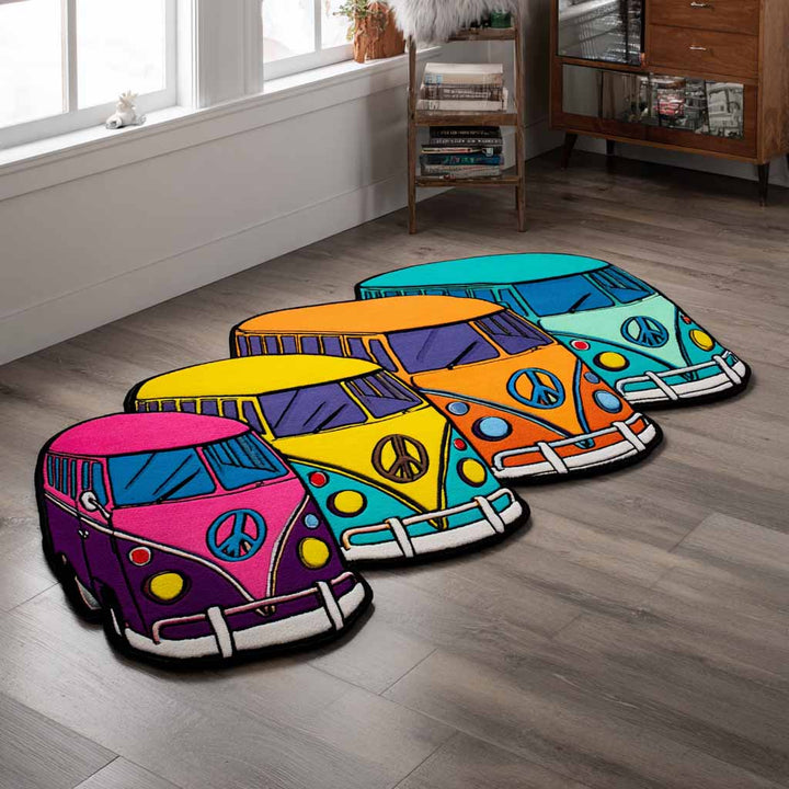 Color Caravan Custom Shape Area Rug