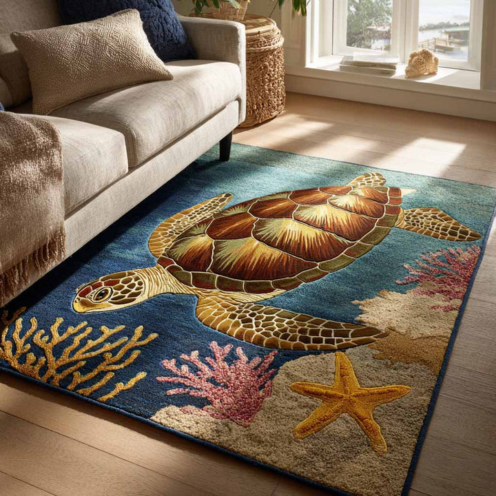 Coral Guardian Area Rug