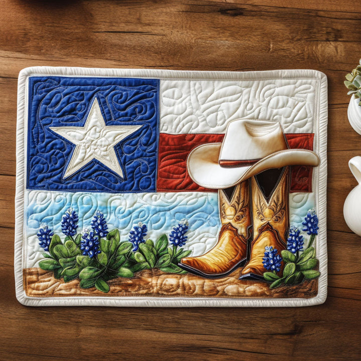 Cowboy Legacy Quilted Placemat