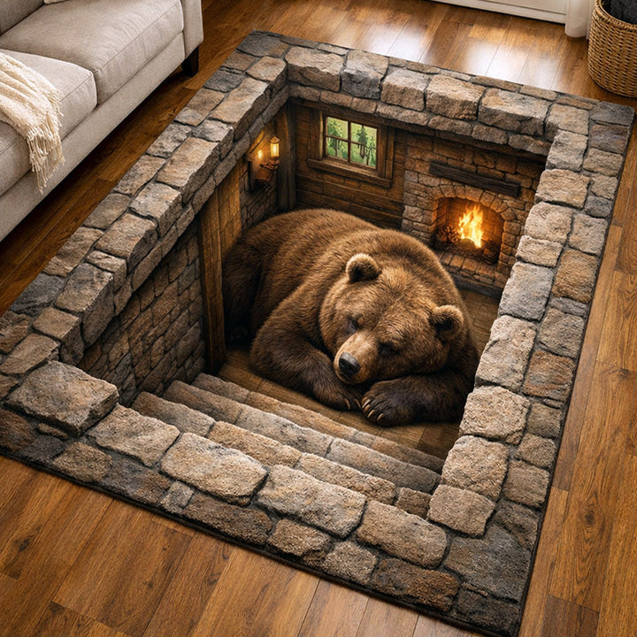 Cozy Bear Area Rug