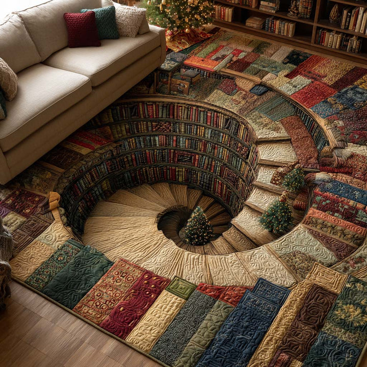 Cozy Book Night Area Rug