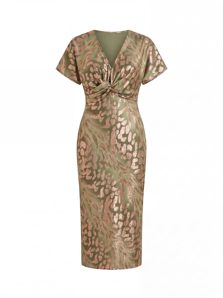 Giulia – Elegant dress made of light and fluid fabric