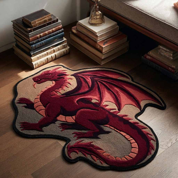 Crimson Drake Custom Shape Area Rug