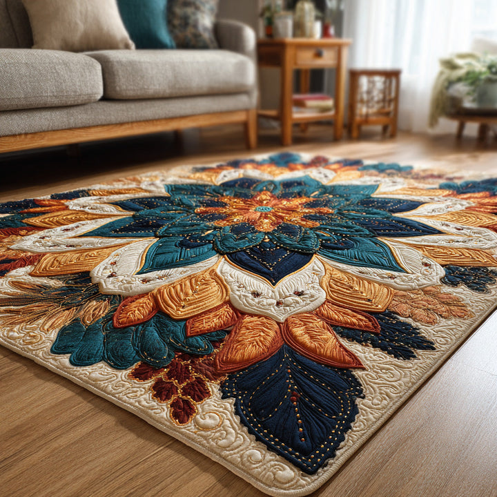 Crimson Lotus Area Rug