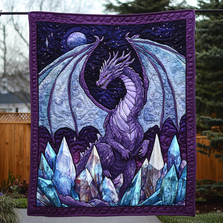 Crystal Claw Quilted Blanket