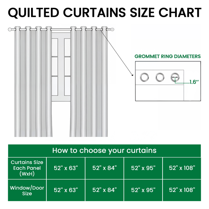 Azure Sky Serpents Quilted Curtains
