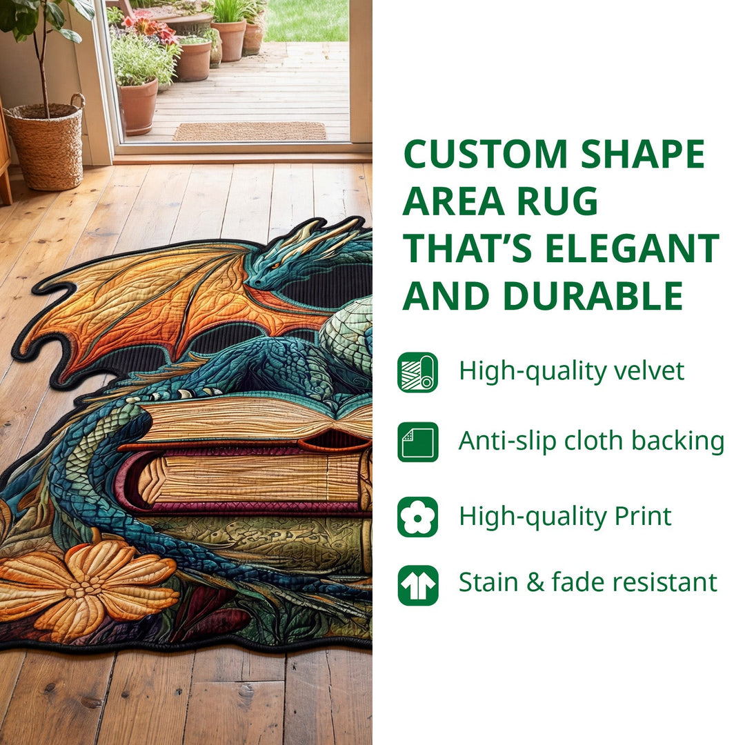 Garden Glow Custom Shape Area Rug