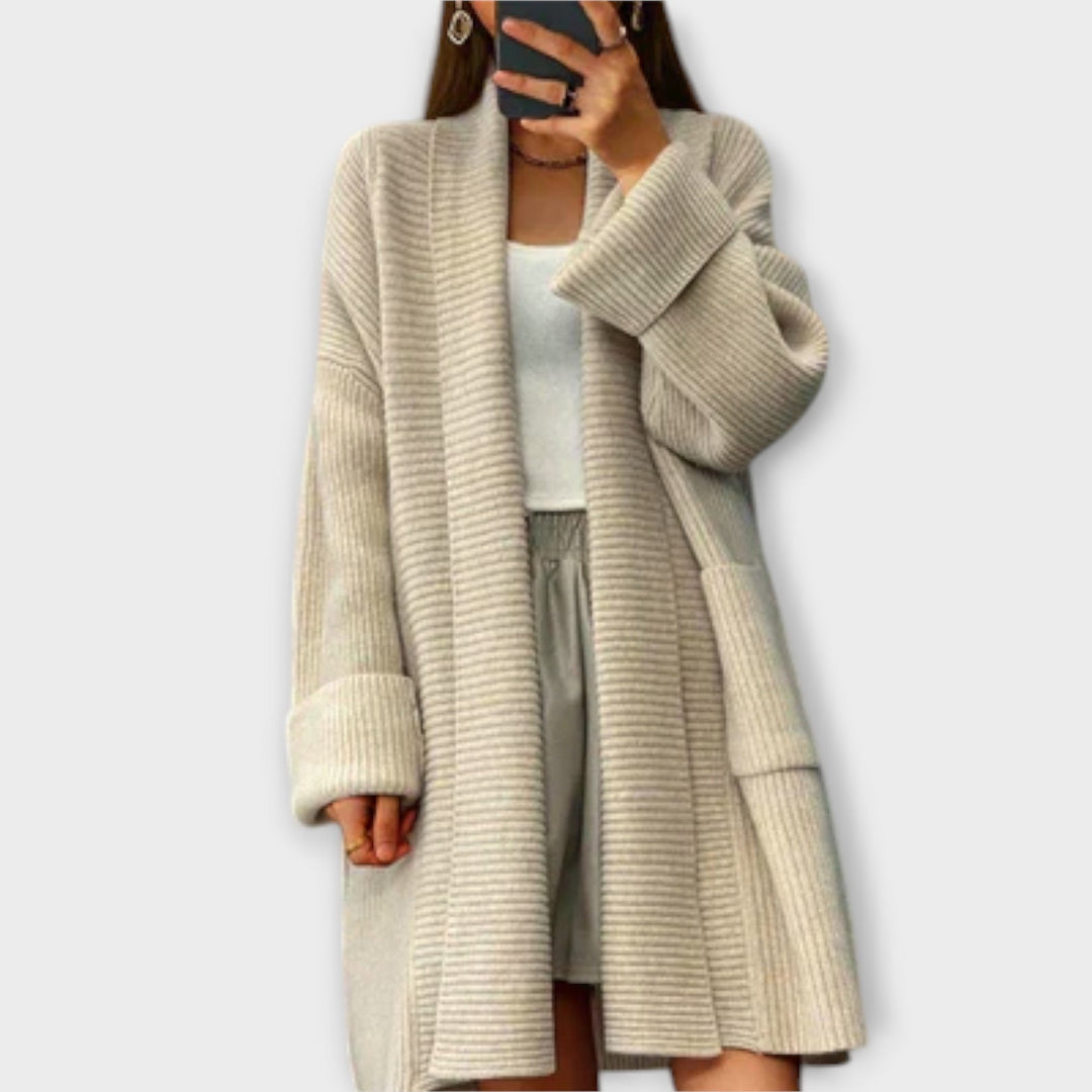 Euphemia - Long braided cardigan