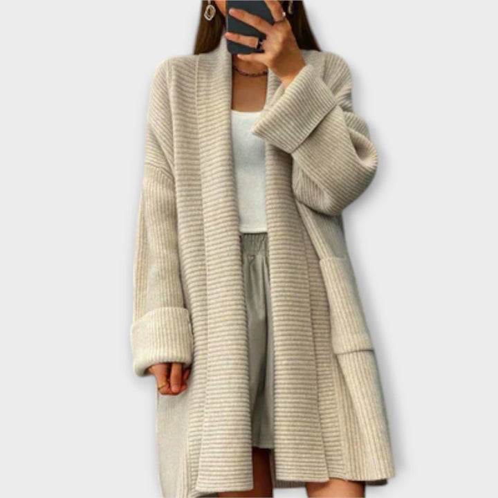 Euphemia - Long braided cardigan