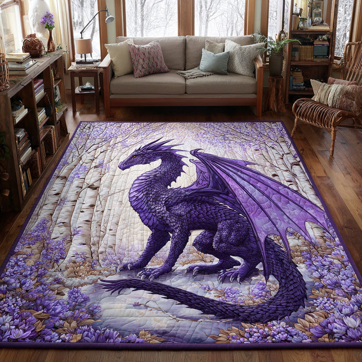 Dark Scale Area Rug