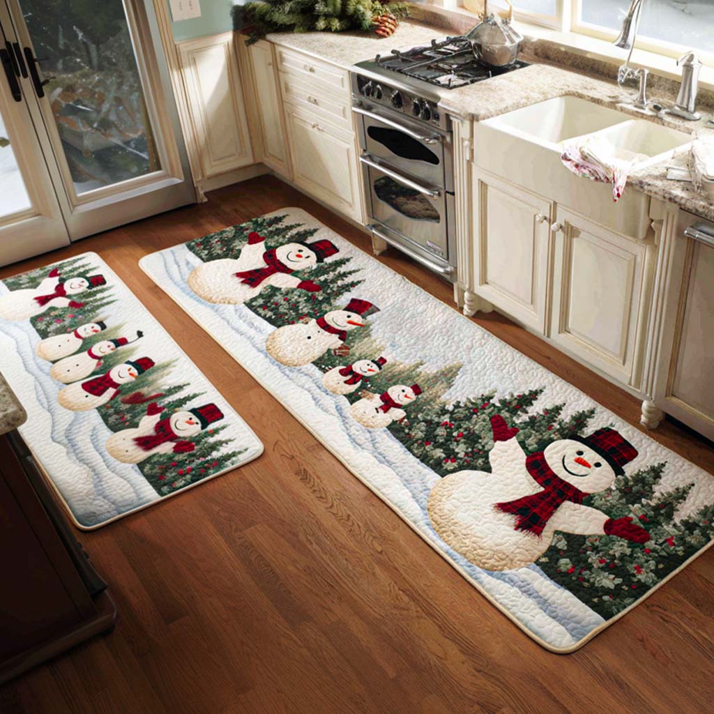 Xmas Kitchen Area Rug