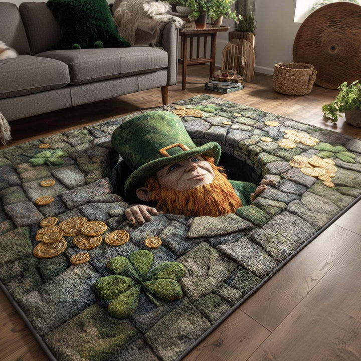Deep Cave Fortune Area Rug
