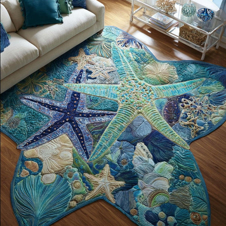 Deep Sea Treasure Custom Shape Area Rug