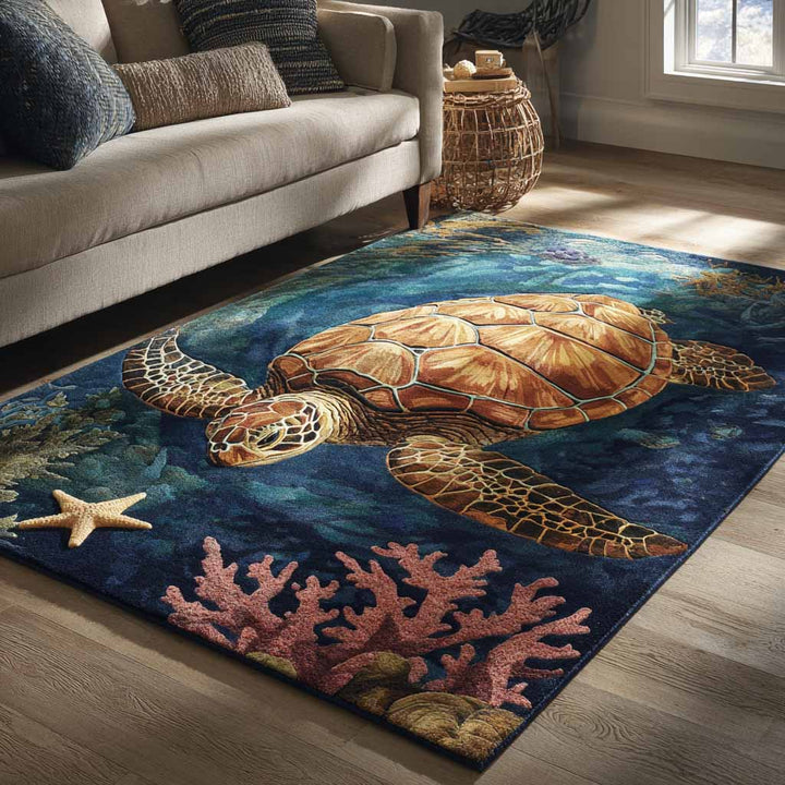 Deep Voyager Area Rug